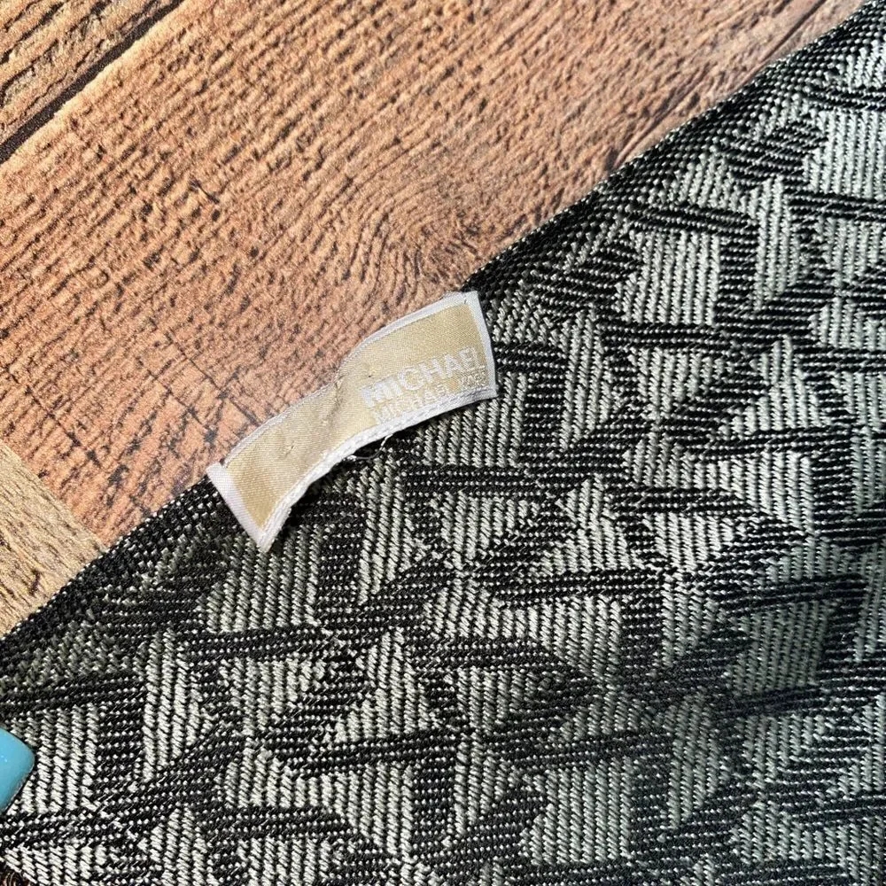 Michael Kors scarf raw hem